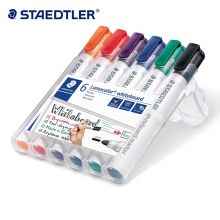 施德楼（STAEDTLER） 易擦白板笔 蓝色/1支 351