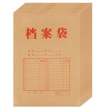 广博(GuangBo)20只200g加厚党建牛皮纸档案袋/资料文件袋 EN-13