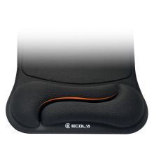 宜客莱（ECOLA）人体工学护腕鼠标垫 黑色Ez2BK
