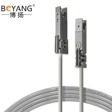 鸭嘴跳线 3米 110配线架电话语音工程专用线 灰色 BY-110-110-1P-3