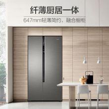 海尔（Haier）520升双变频风冷无霜对开门双开门冰箱 BCD-520WDPD
