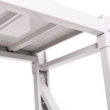 易存 白色四层副架 100*40*200cm HDK68