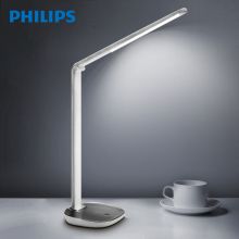 飞利浦 PHILIPS 郎钛 LED光源工作学习阅读卧室床头台灯 四挡触摸调光 太空银