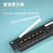 山泽（SAMZHE） 配线架 六类千兆网线理线器镀金版网络配线架 24口 WAN-16