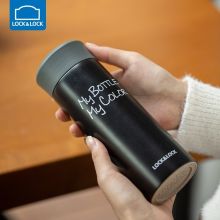 乐扣乐扣（lock&lock）缤纷保温杯 LHC4015BLK（390ml）黑色