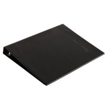 得力(deli)300袋(600枚)大容量活页名片册 皮面办公名片夹 5798