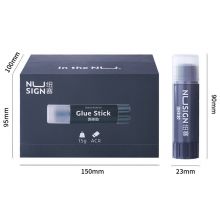 纽赛(NUSIGN)水晶固体胶 胶棒 ACR环保材质 15g单支装 烟黑色 NS193