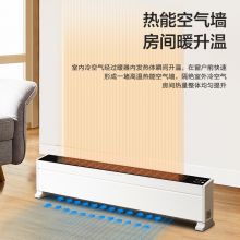 美的（Midea） 移动地暖/取暖器/电暖器 静音节能 遥控防水踢脚线地暖器 HDY22L