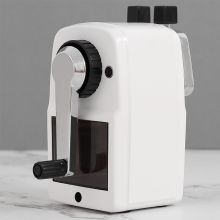 齐心(Comix)金属机身卷笔刀/铅笔削笔器/转笔刀 自动削笔机 银灰B2484