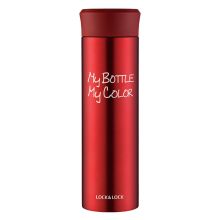 乐扣乐扣（lock&lock）保温杯 缤纷保温杯随手杯 红色保温杯390ml LHC4015R