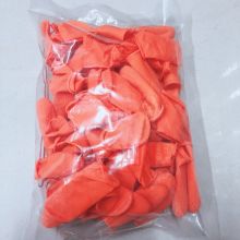 一次性乳胶指套防滑耐磨 橙色厚款250g（80只）