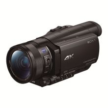 索尼（SONY）FDR-AX100E 4K高清数码摄像机 1英寸CMOS 光学防抖 12倍光学变焦
