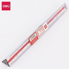 得力(deli) 8930 30cm多色标识三棱比例尺子 6种比例