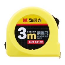 晨光(M&G)文具3m*12.5mm标准钢卷尺 米尺/尺子 测量钢卷盒尺伸缩尺 单个装AHT99102
