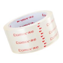 齐心（Comix） 单卷装 宽48mm*长91.4米/卷 封箱胶带 JD4810 低噪音版