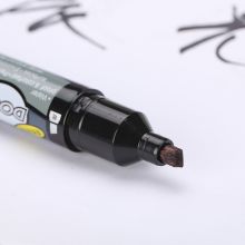 晨光(M&G)文具黑色双头粗杆记号笔 油性马克笔 12支/盒MG2110
