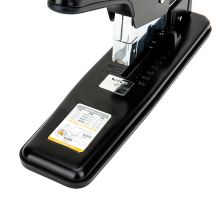 得力(deli) 0390 80页重型订书机/订书器 适配23/6~23/13订书钉 黑色