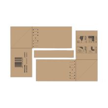 西玛（SIMAA）通用凭证包角 25张/包 230*140mm 凭证装订包角封面纸SZ600201