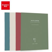 齐心(Comix)4本B5/40张文具笔记本子日记本缝线本软面抄本学生记事本 莫兰迪系列 ECC105