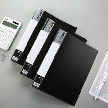 晨光(M&G)文具黑色60页资料册 睿智系列办公文件夹 10个装ADMN4387