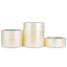 得力(deli)高品质透明封箱胶带/打包胶带 48mm*200y(183米) 6卷/筒 30215