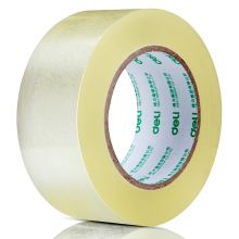 得力(deli)高品质高透明封箱胶带48mm*150y*50um(137m/卷)6卷/筒30207