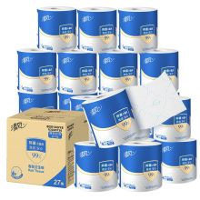 清风  B2014GYE 卷纸 抑菌卷纸4层140克*27卷