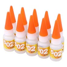 晨光(M&G)文具8g强力胶 502速干透明胶水 10个装AWG97027