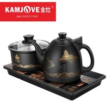 金灶（KAMJOVE）颐和园版涌泉式底部自动上水电热水壶 茶具烧水壶电茶炉