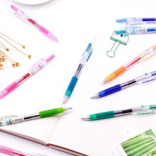 百乐(PILOT)JUICE彩色果汁按动式中性啫喱笔0.5mm 紫LJU-10EF-V