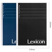 得力(deli)12本B5/60张Lexicon系列高档办公软抄本记事本 无线装订工作笔记本 2158