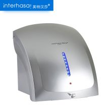 英特汉莎 干手器全自动感应  免打孔 A1002 勋章银冷热型
