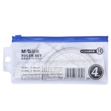 晨光(M&G) (直尺+三角尺*2+量角器)组合装 4件套ARL96042