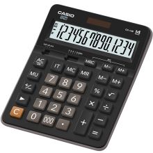 卡西欧（CASIO）GX-14B 商务计算器 超大型机 黑色经典款