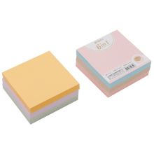晨光(M&G)文具100页多色便利贴 76*76mm记事贴优事贴 6本装YD-912