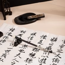 得力(deli)大号兼毫毛笔 行草隶篆书笔文房四宝 75503