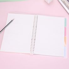 晨光 B5/40页横线活页本 26孔活页纸线圈本 樱花季系列记事笔记本子 单本装MPY8EW29