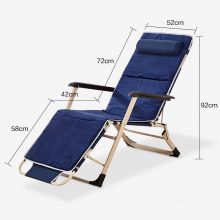 双鑫达 折叠床 单人午休 办公室午睡陪护床 T-071 床椅两用含棉垫