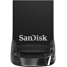 闪迪（SanDisk）256GB USB3.1U盘CZ430酷豆 黑色 读速130MB/s小身材 大容量