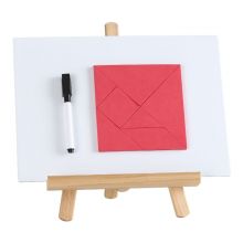 齐心(Comix) 办公家用小白板 趣味涂鸦A4写字板绘画板 BB7673
