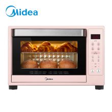 美的（Midea） 35L大容量家用烤箱 PT3505电子式操控 粉色