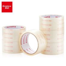齐心（Comix） 6卷装 宽45mm*长27.4米/卷 封箱胶带 JF4503-6