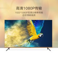 绿联 HDMI转VGA转换器线 高清视频转接头带供电接口 1.5米圆线 30449