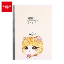 齐心（Comix）ins-book系列无线装订软抄本文具笔记本子记事本日记本 A5/60张/12本装 CWA560-1