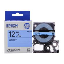 爱普生（EPSON）LK-4LBP 标签机色带 12mm 蓝底黑字
