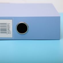 齐心(Comix)10个装  35mm加厚粘扣档案盒 板材厚度1mm  A4文件盒/资料盒 HC-35-10 蓝色