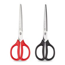 晨光(M&G)文具180mm办公剪刀 学生手工剪纸刀家用剪子 单把装颜色随机ASS91467