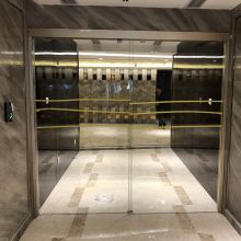 玻璃感应门语音 磁悬浮自动门家用感应门 磁悬浮双门100KG*2