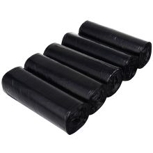 得力(deli)5卷(150只)办公生活垃圾袋50*60cm  黑色33071