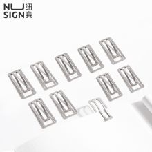 纽赛(NUSIGN)创意回形针书签 锰钢原材曲别针  大号10枚装NS106